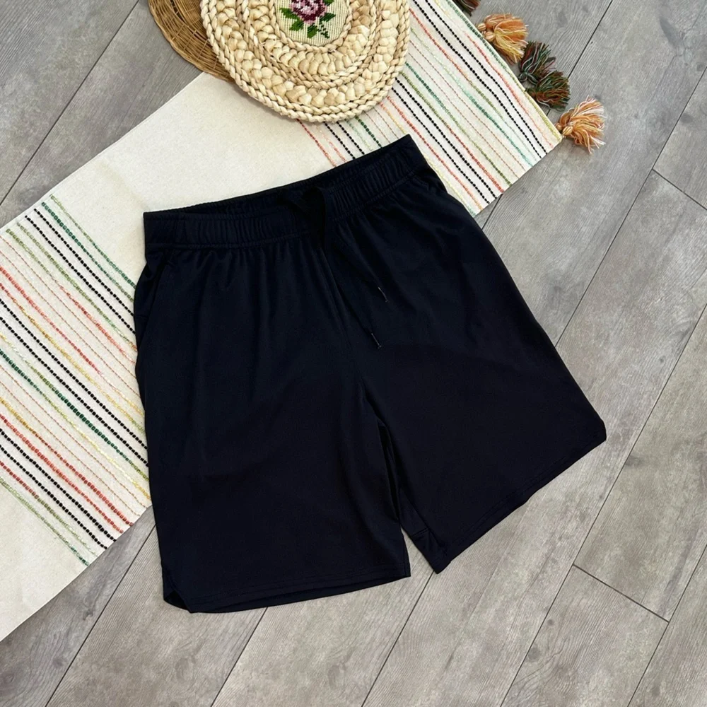 Kids Black Casual Shorts